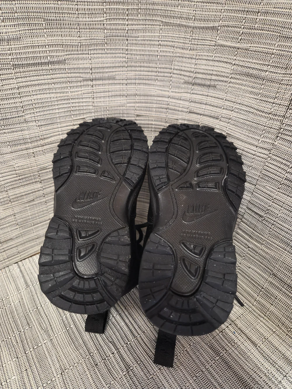 New Nike Manoa All Leather Black Toddler Boots - Size 8C - No Box